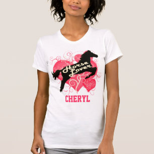 T-shirt Cheval Cheryl personnalisé par amant