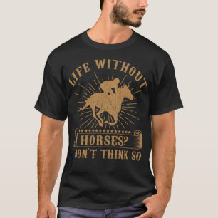 T-shirt Cheval Cheval Cheval Hippodrome Équitation Horsema