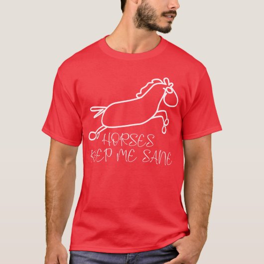 T-shirt Cheval Cheval Équitation amis (Devant)