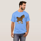 T-Shirt Cheval Cheval Trotting (Devant entier)