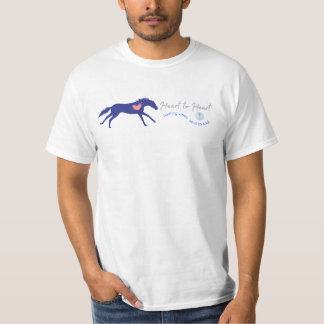 T-shirt Cheval Coeur au coeur Vibes de guérison