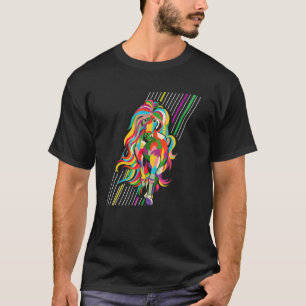 T-shirt Cheval Coloré Écurie Équestre Amoureux des Cheva