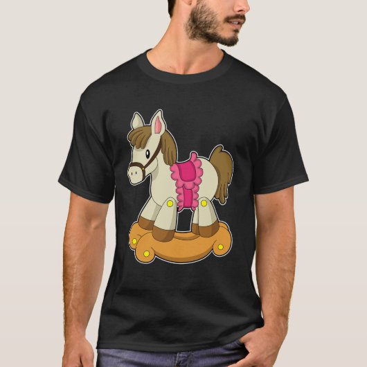 T-shirt Cheval comme Cheval Rocking.PNG (Devant)