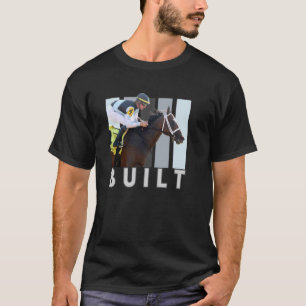T-shirt Cheval construit, Course de chevaux, Del Mar, Sant