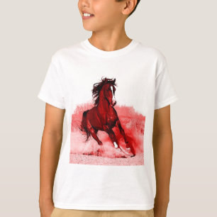 T-shirt Cheval courant