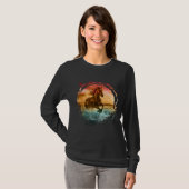 T-SHIRT CHEVAL COURANT DANS LE PAYSAGE MARIN AU BORD DE LA (Devant entier)