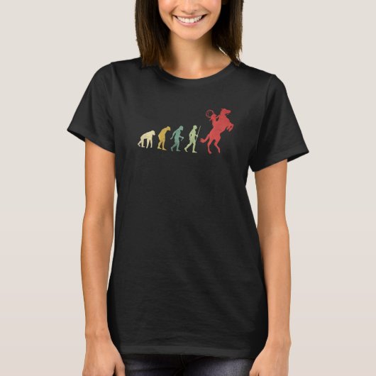 T-shirt Cheval Cowgirl (Devant)