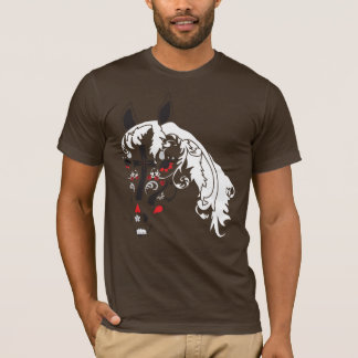 T-shirt cheval crâne à sucre