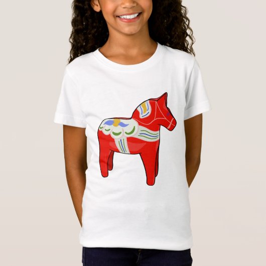 T-Shirt Cheval dalécarlien (Devant)