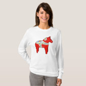 T-shirt Cheval dalécarlien (Devant entier)