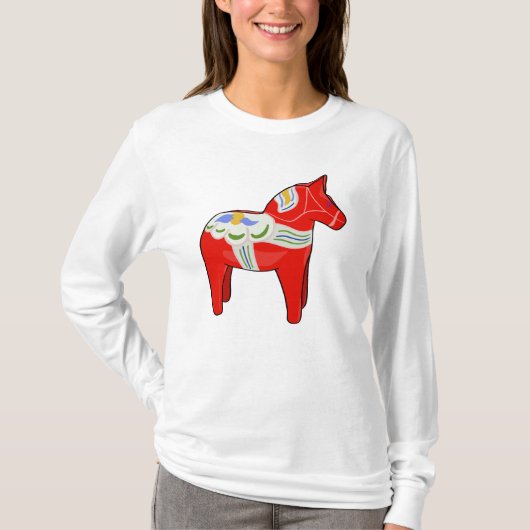 T-shirt Cheval dalécarlien (Devant)