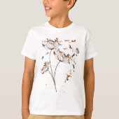 T-shirt Cheval Dandelion Horsing Pour Cheval Lover (Devant)