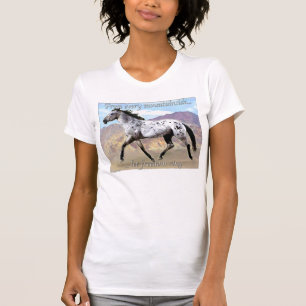 T-shirt Cheval d'Appaloosa de liberté
