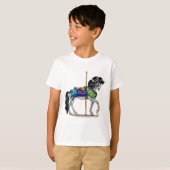 T-shirt Cheval de carrousel (Devant entier)