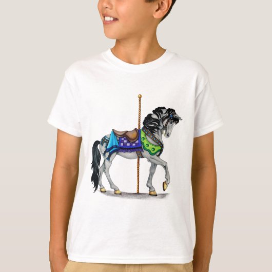 T-shirt Cheval de carrousel (Devant)