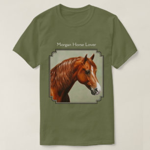 T-shirt Cheval de châtaignes Morgan
