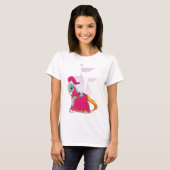 T-shirt Cheval de Chevalier médiéval en Imaginaire d'Armor (Devant entier)