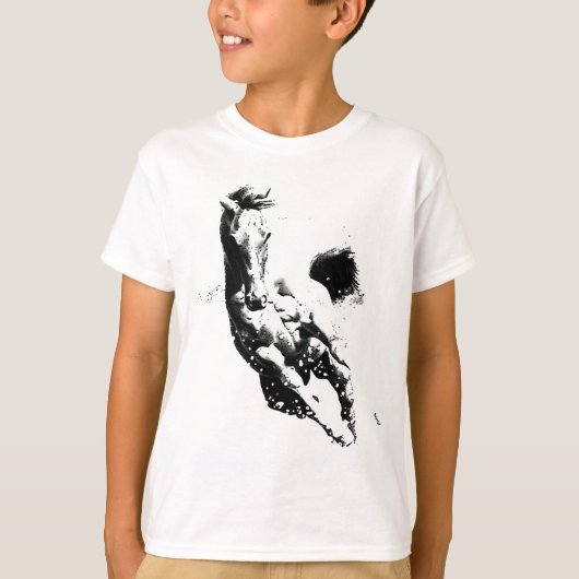 T-shirt Cheval de course (Devant)