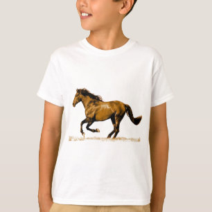 T-shirt Cheval de course