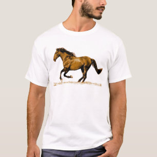 T-shirt Cheval de course