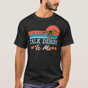 T-shirt cheval de course drôle derby pari course cheval