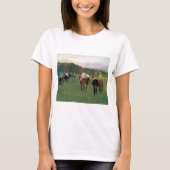 T-shirt Cheval de course Longchamp, Edgar Degas (Devant)