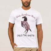 T-shirt cheval de course pour bébé mare.T-shirt (Devant)