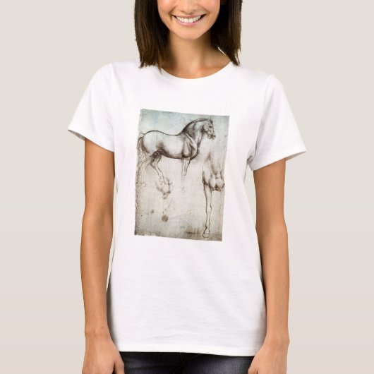 T-shirt Cheval de da Vinci (Devant)