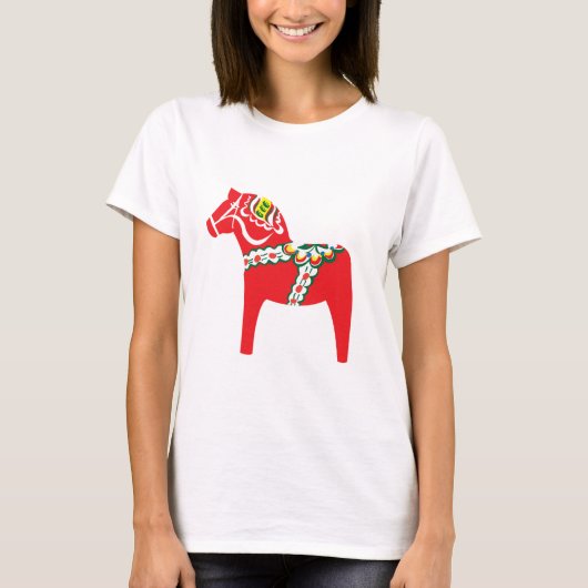 T-shirt Cheval de Dalahäst | Dala (Devant)