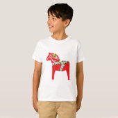 T-shirt Cheval de Dalahäst | Dala (Devant entier)