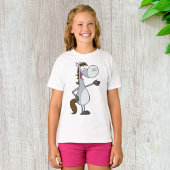 T-shirt Cheval de dessin