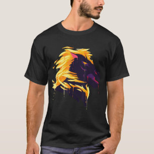 T-shirt Cheval de fantaisie I Feu I Jeu de rôle I Jeux I C