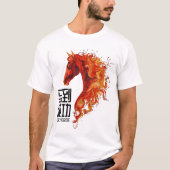 T-shirt Cheval de feu (Devant)
