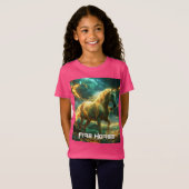 T-Shirt CHEVAL DE FEU - ZODIAQUE CHINOIS - (Devant entier)