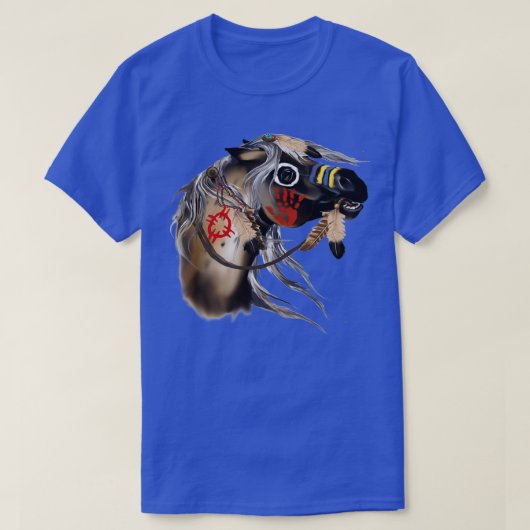 T-shirt Cheval de guerre (2) (Design devant)