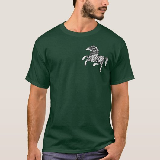 T-shirt Cheval de guerre celte (Devant)
