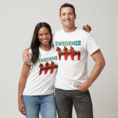 T-shirt Cheval de la Suède Dala (Unisexe)
