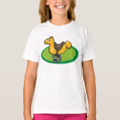 T-shirt Cheval de l'aire de jeu (Devant)