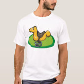 T-shirt Cheval de l'aire de jeu (Devant)