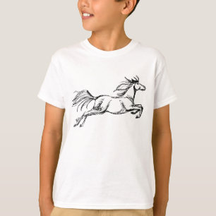 T-shirt Cheval de l'avant