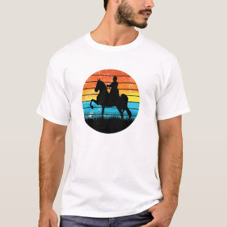 T-shirt Cheval de marche Tennesse American Saddlebred Retr
