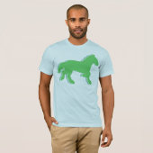 T-shirt cheval de menthe (Devant entier)