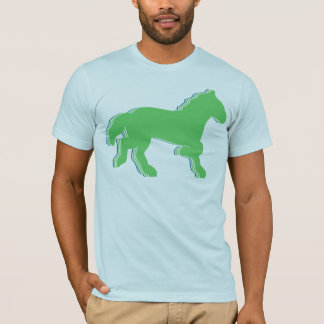 T-shirt cheval de menthe