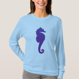 T-shirt Cheval de mer Magique Violet