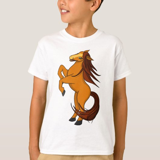 T-shirt Cheval de miel (Devant)