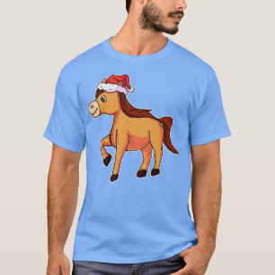 T-shirt Cheval de Noël