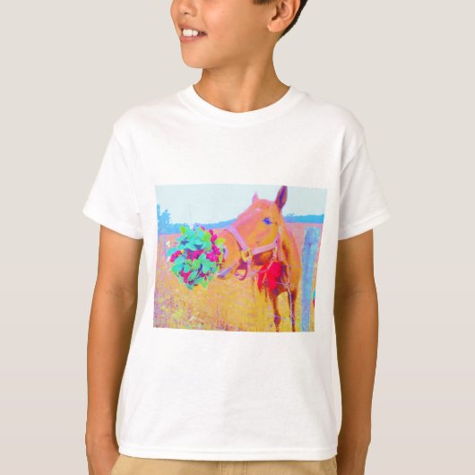 T-shirt Cheval de Noël (Devant)