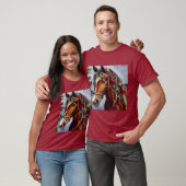 T-shirt Cheval de Noël 2 (Unisexe)