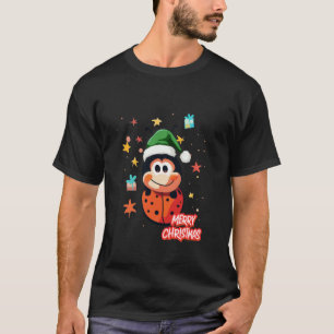 T-shirt Cheval de Noël Ladybug