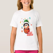 T-shirt Cheval de Noël Ladybug (Devant)